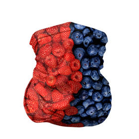 Бандана-труба 3D с принтом Ягодка в Кировске, 100% полиэстер, ткань с особыми свойствами — Activecool | плотность 150‒180 г/м2; хорошо тянется, но сохраняет форму | клубника | малина | черника | ягода | ягодка | ягодный