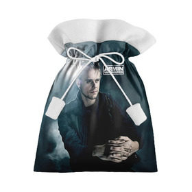 Подарочный 3D мешок с принтом Armin Van Buuren в Кировске, 100% полиэстер | Размер: 29*39 см | Тематика изображения на принте: addicted | buuren | van | аrmin | армен | бюрен | ван