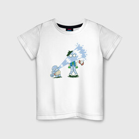 Детская футболка хлопок с принтом Squirt-Fail в Кировске, 100% хлопок | круглый вырез горловины, полуприлегающий силуэт, длина до линии бедер | 