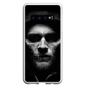 Чехол для Samsung Galaxy S10 с принтом Sons Of Anarchy в Кировске, Силикон | Область печати: задняя сторона чехла, без боковых панелей | Тематика изображения на принте: sons of anarchy | анархии | сыны