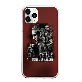 Чехол для iPhone 11 Pro Max матовый с принтом Sons Of Anarchy в Кировске, Силикон |  | sons of anarchy | анархии | сыны
