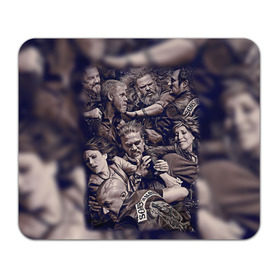 Коврик прямоугольный с принтом Sons Of Anarchy в Кировске, натуральный каучук | размер 230 х 185 мм; запечатка лицевой стороны | sons of anarchy | анархии | сыны