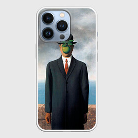 Чехол для iPhone 13 Pro с принтом Сын человеческий в Кировске,  |  | art | искусство | рене | рене магритт | сын человеческий