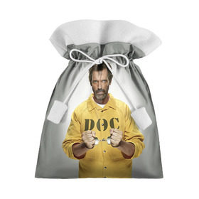 Подарочный 3D мешок с принтом Доктор Хаус в Кировске, 100% полиэстер | Размер: 29*39 см | Тематика изображения на принте: doctor | house | все лгут | доктор | лори | хауз | хаус | хью