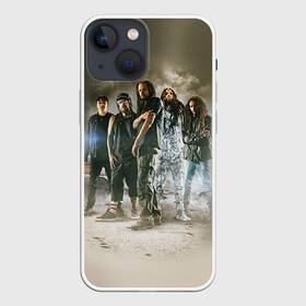 Чехол для iPhone 13 mini с принтом KoЯn в Кировске,  |  | korn | metal | rock | группы | корн | метал | рок