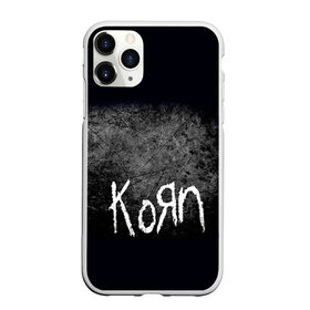Чехол для iPhone 11 Pro матовый с принтом KoЯn в Кировске, Силикон |  | korn | metal | rock | группы | корн | метал | рок