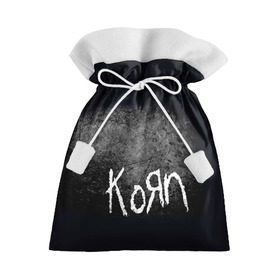 Подарочный 3D мешок с принтом KoЯn в Кировске, 100% полиэстер | Размер: 29*39 см | korn | metal | rock | группы | корн | метал | рок
