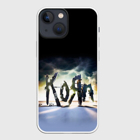 Чехол для iPhone 13 mini с принтом KoЯn в Кировске,  |  | korn | metal | rock | группы | корн | метал | рок