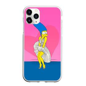 Чехол для iPhone 11 Pro матовый с принтом Мардж в Кировске, Силикон |  | 14 февраля | love | влюбленные | лав | любовь | мардж | пара | парные | парные вещи | подарок | симпсон