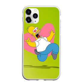 Чехол для iPhone 11 Pro матовый с принтом Гомер в Кировске, Силикон |  | гомер