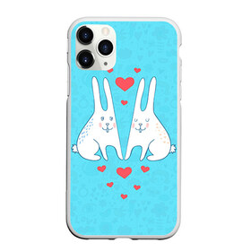 Чехол для iPhone 11 Pro матовый с принтом Зай и зая в Кировске, Силикон |  | 14 февраля | bear | love | teddy | валентин | влюбленный | зайчик | зая | заяц | любовь | милый | рисунок | сердечко | сердце