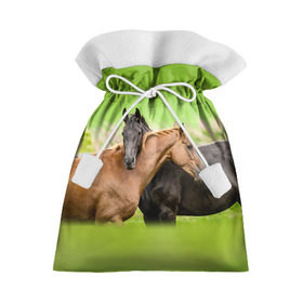 Подарочный 3D мешок с принтом Лошади 2 в Кировске, 100% полиэстер | Размер: 29*39 см | horse | horseshoe | акварель | головалошади | грива | единорог | жеребец | животные | конь | лошадь | лошадьскрыльями | подкова | природа | рисуноккрасками