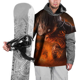 Накидка на куртку 3D с принтом Doom imp в Кировске, 100% полиэстер |  | Тематика изображения на принте: doom | game | гибель | дум | игра | игры | обреченность | шутер