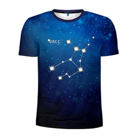 Мужская футболка 3D спортивная с принтом Дева в Кировске, 100% полиэстер с улучшенными характеристиками | приталенный силуэт, круглая горловина, широкие плечи, сужается к линии бедра | дева | звезда | звезды | знак зодиака | космос | созвездие