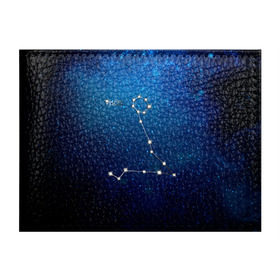 Обложка для студенческого билета с принтом Рыбы в Кировске, натуральная кожа | Размер: 11*8 см; Печать на всей внешней стороне | звезда | звезды | знак зодиака | космос | рыбы | созвездие