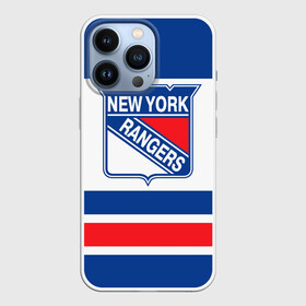 Чехол для iPhone 13 Pro с принтом New York Rangers в Кировске,  |  | hockey | new york rangers | nhl | нхл | спорт | хоккей