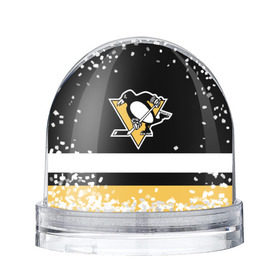 Снежный шар с принтом Pittsburgh Penguins в Кировске, Пластик | Изображение внутри шара печатается на глянцевой фотобумаге с двух сторон | hockey | nhl | pittsburgh penguins | нхл | хоккей