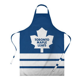 Фартук 3D с принтом Toronto Maple Leafs в Кировске, 100% полиэстер | общий размер — 65 х 85 см, ширина нагрудника — 26 см, горловина — 53 см, длина завязок — 54 см, общий обхват в поясе — 173 см. Принт на завязках и на горловине наносится с двух сторон, на основной части фартука — только с внешней стороны | hockey | nhl | toronto maple leafs | нхл | хоккей