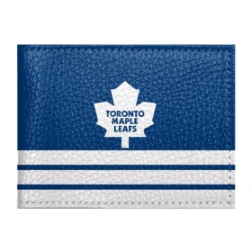 Обложка для студенческого билета с принтом Toronto Maple Leafs в Кировске, натуральная кожа | Размер: 11*8 см; Печать на всей внешней стороне | hockey | nhl | toronto maple leafs | нхл | хоккей