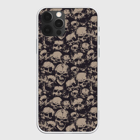 Чехол для iPhone 12 Pro Max с принтом Черепа в Кировске, Силикон |  | grunge | skull | skulls | гранж | череп | черепа