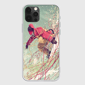 Чехол для iPhone 12 Pro Max с принтом Сноуборд в Кировске, Силикон |  | Тематика изображения на принте: extreme | snowboard | сноуборд | сноубордист | экстрим
