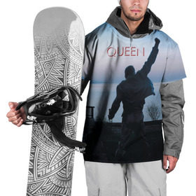 Накидка на куртку 3D с принтом Queen в Кировске, 100% полиэстер |  | freddie | heavy | mercury | metal | queen | rock | квин | куин | меркури | меркюри | метал | рок | фредди меркьюри | фреди | хэви
