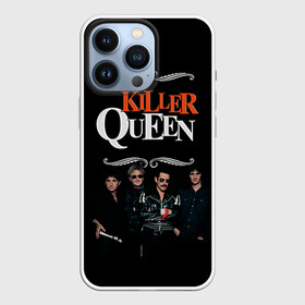 Чехол для iPhone 13 Pro с принтом Killer Queen в Кировске,  |  | Тематика изображения на принте: freddie | heavy | mercury | metal | queen | rock | квин | куин | меркури | меркюри | метал | рок | фредди меркьюри | фреди | хэви