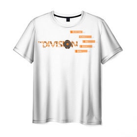 Мужская футболка 3D с принтом The Division в Кировске, 100% полиэфир | прямой крой, круглый вырез горловины, длина до линии бедер | division | game | tom clancys | tom clancys: the divisionny | ubisoft