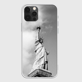 Чехол для iPhone 12 Pro с принтом Статуя Свободы в Кировске, силикон | область печати: задняя сторона чехла, без боковых панелей | америка | нью йорк | статуя свободы | сша | штаты