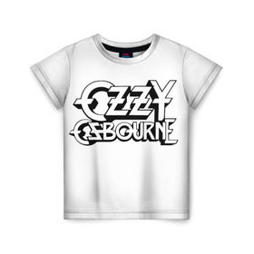 Детская футболка 3D с принтом Ozzy Osbourne в Кировске, 100% гипоаллергенный полиэфир | прямой крой, круглый вырез горловины, длина до линии бедер, чуть спущенное плечо, ткань немного тянется | Тематика изображения на принте: ozzy rock