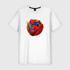Мужская футболка премиум с принтом Рак MLG в Кировске, 92% хлопок, 8% лайкра | приталенный силуэт, круглый вырез ворота, длина до линии бедра, короткий рукав | cancer | mlg | рак