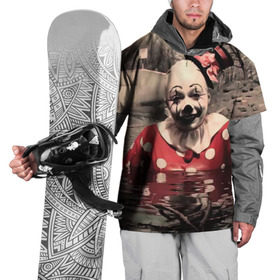 Накидка на куртку 3D с принтом american horror story в Кировске, 100% полиэстер |  | ahs | horror | аиу | американская | американская история ужасовстрашно | жутко | история | клоун | треш | ужасов | ужасы
