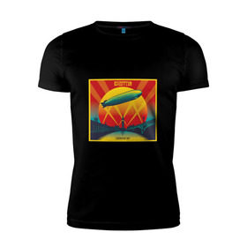 Мужская футболка премиум с принтом Led Zeppelin в Кировске, 92% хлопок, 8% лайкра | приталенный силуэт, круглый вырез ворота, длина до линии бедра, короткий рукав | led zeppelin