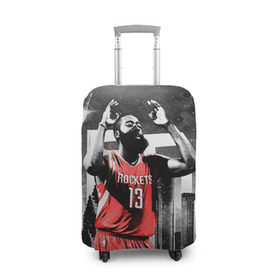 Чехол для чемодана 3D с принтом Баскетболист NBA в Кировске, 86% полиэфир, 14% спандекс | двустороннее нанесение принта, прорези для ручек и колес | basketball | nba | баскет | баскетбол | баскетбольный | нба | спорт