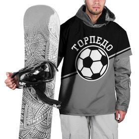 Накидка на куртку 3D с принтом Торпедо в Кировске, 100% полиэстер |  | torpedo | мяч | российская | спорт | торпедо | фк | футбол
