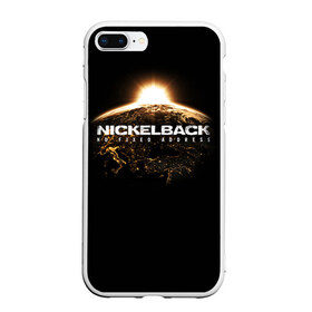 Чехол для iPhone 7Plus/8 Plus матовый с принтом Nickelback в Кировске, Силикон | Область печати: задняя сторона чехла, без боковых панелей | nickelback | группа | никельбэк | рок
