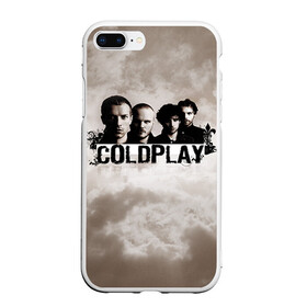 Чехол для iPhone 7Plus/8 Plus матовый с принтом Coldplay в Кировске, Силикон | Область печати: задняя сторона чехла, без боковых панелей | coldplay | rock | колдплэй | рок