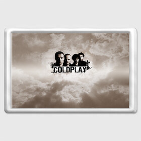 Магнит 45*70 с принтом Coldplay в Кировске, Пластик | Размер: 78*52 мм; Размер печати: 70*45 | coldplay | rock | колдплэй | рок