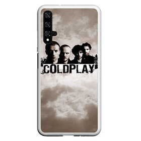 Чехол для Honor 20 с принтом Coldplay в Кировске, Силикон | Область печати: задняя сторона чехла, без боковых панелей | coldplay | rock | колдплэй | рок