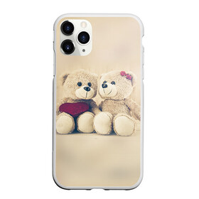 Чехол для iPhone 11 Pro матовый с принтом Love teddy bears в Кировске, Силикон |  | 14 февраля | bears | teddy | валентин | день святого валентина | игрушки | медведи | милый | мимими | мишка | мишки | подарки | подарок | подарок девушке | подарок парню | тедди