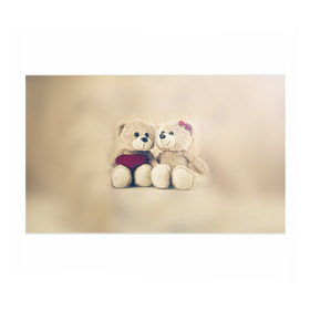 Бумага для упаковки 3D с принтом Love teddy bears в Кировске, пластик и полированная сталь | круглая форма, металлическое крепление в виде кольца | 14 февраля | bears | teddy | валентин | день святого валентина | игрушки | медведи | милый | мимими | мишка | мишки | подарки | подарок | подарок девушке | подарок парню | тедди