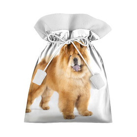 Подарочный 3D мешок с принтом Чау-чау в Кировске, 100% полиэстер | Размер: 29*39 см | Тематика изображения на принте: животное | порода | собака | чау чау