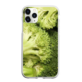 Чехол для iPhone 11 Pro матовый с принтом Брокколи в Кировске, Силикон |  | Тематика изображения на принте: vegan | vegetarian | брокколи | будизм | веган | вегетарианство | йога | сыроедение | фитнес