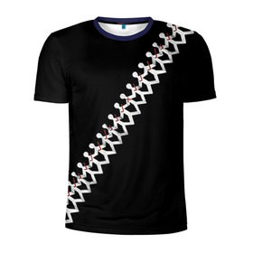 Мужская футболка 3D спортивная с принтом Three Days Grace 9 в Кировске, 100% полиэстер с улучшенными характеристиками | приталенный силуэт, круглая горловина, широкие плечи, сужается к линии бедра | three days grace