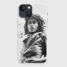 Чехол для iPhone 13 mini с принтом Боб Марли 1 в Кировске,  |  | Тематика изображения на принте: bob marley | боб марли | музыка | регги