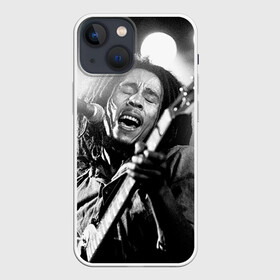 Чехол для iPhone 13 mini с принтом Боб Марли 2 в Кировске,  |  | Тематика изображения на принте: bob marley | боб марли | музыка | регги