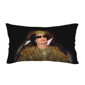 Подушка 3D антистресс с принтом Каддафи 3 в Кировске, наволочка — 100% полиэстер, наполнитель — вспененный полистирол | состоит из подушки и наволочки на молнии | каддафи | муаммар каддафи | революция