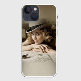 Чехол для iPhone 13 mini с принтом Мадонна 1 в Кировске,  |  | Тематика изображения на принте: madonna | мадонна | музыка