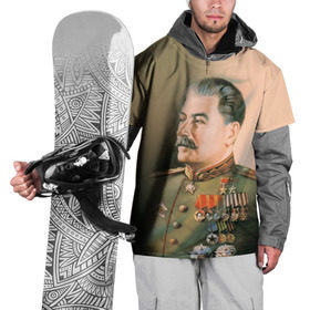 Накидка на куртку 3D с принтом Сталин 1 в Кировске, 100% полиэстер |  | Тематика изображения на принте: знаменитости | иосиф сталин | ретро | ссср