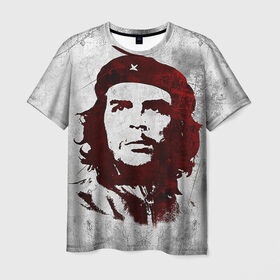 Мужская футболка 3D с принтом Че Гевара 1 в Кировске, 100% полиэфир | прямой крой, круглый вырез горловины, длина до линии бедер | ernesto che guevara | куба | революционер | революция | ретро | эрнесто че гевара